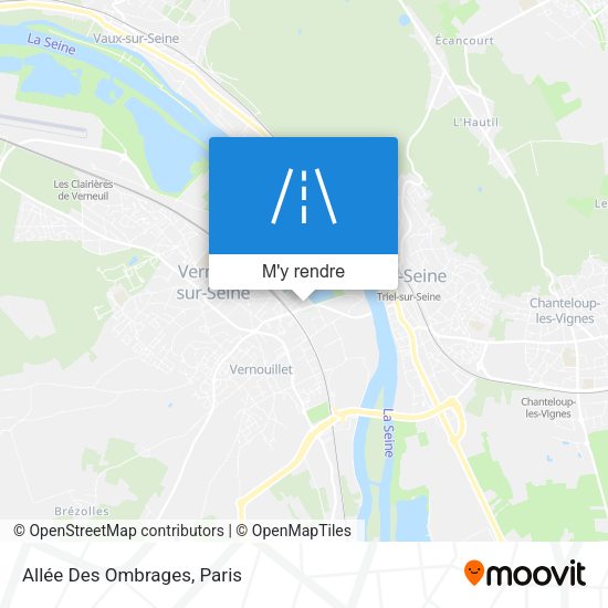 Allée Des Ombrages plan