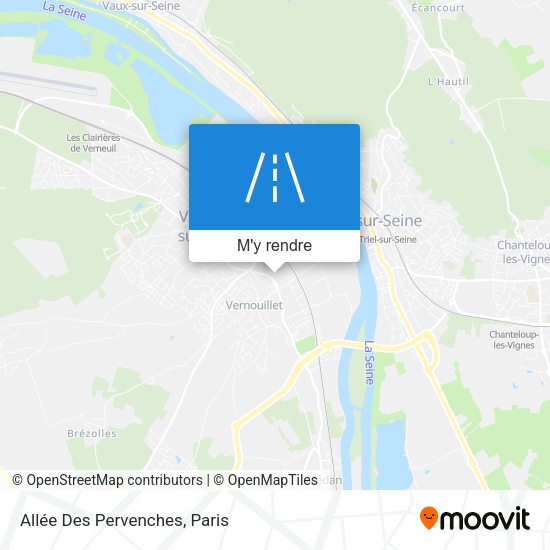 Allée Des Pervenches plan