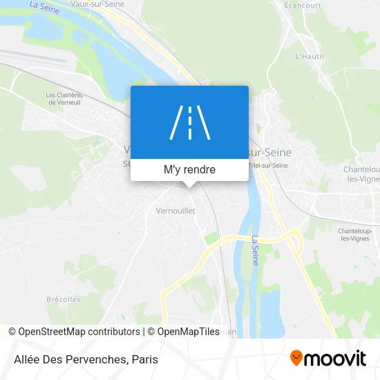 Allée Des Pervenches plan