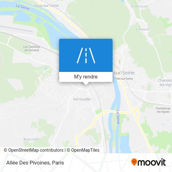 Allée Des Pivoines plan