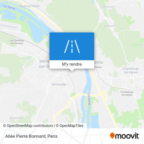 Allée Pierre Bonnard plan