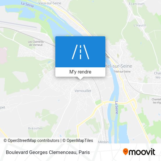 Boulevard Georges Clemenceau plan