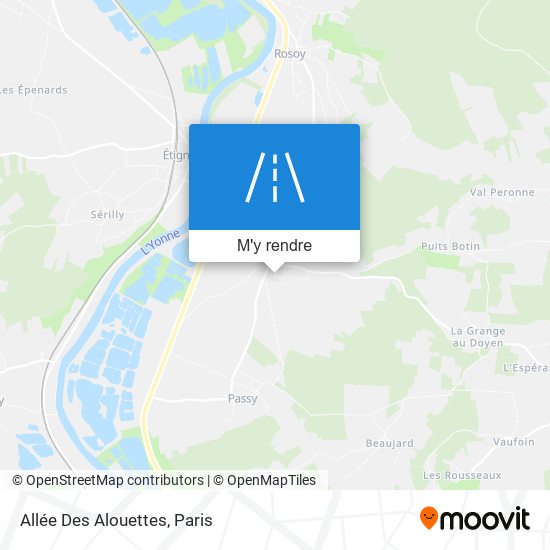 Allée Des Alouettes plan