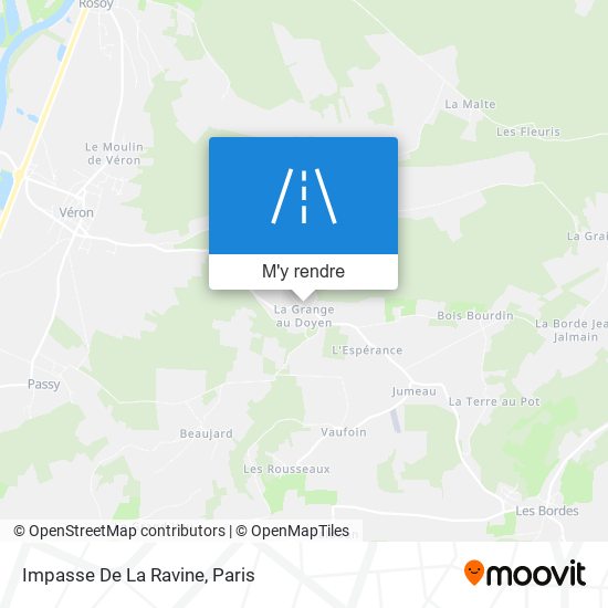 Impasse De La Ravine plan