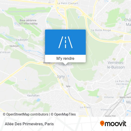 Allée Des Primevères plan