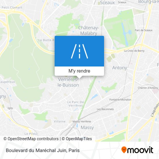 Boulevard du Maréchal Juin plan