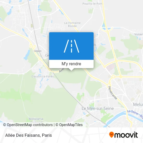 Allée Des Faisans plan