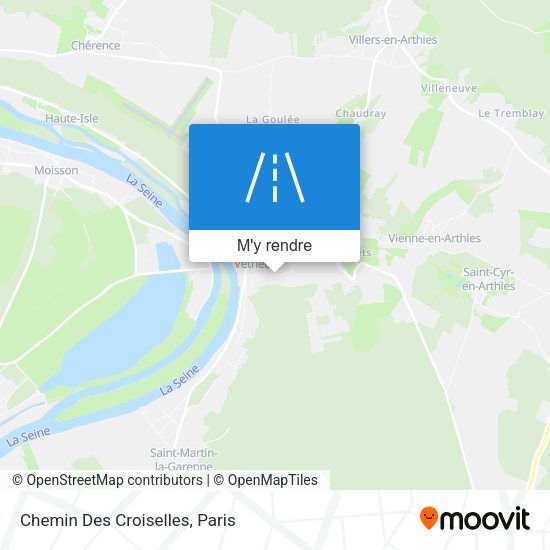 Chemin Des Croiselles plan