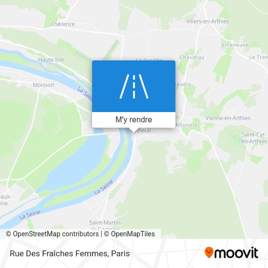 Rue Des Fraîches Femmes plan