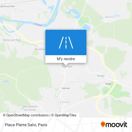 Place Pierre Salvi plan