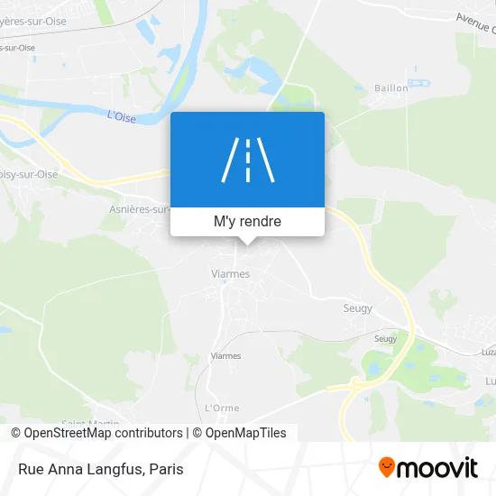 Rue Anna Langfus plan