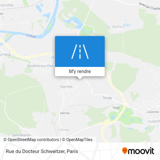 Rue du Docteur Schweitzer plan