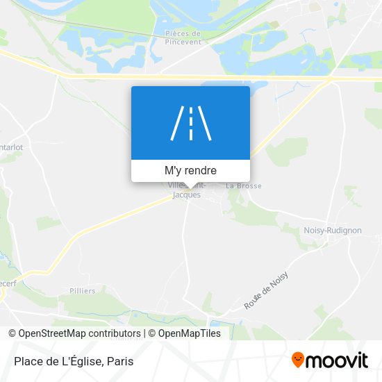 Place de L'Église plan