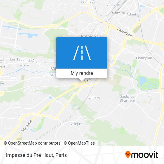 Impasse du Pré Haut plan