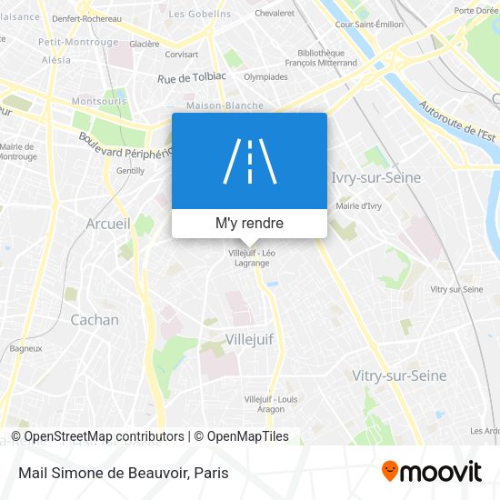 Mail Simone de Beauvoir plan