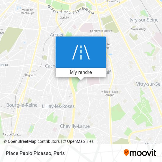 Place Pablo Picasso plan