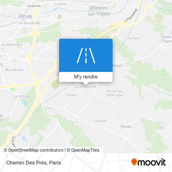Chemin Des Prés plan