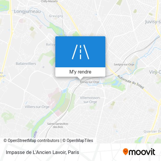 Impasse de L'Ancien Lavoir plan