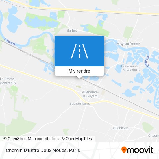 Chemin D'Entre Deux Noues plan