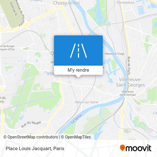 Place Louis Jacquart plan