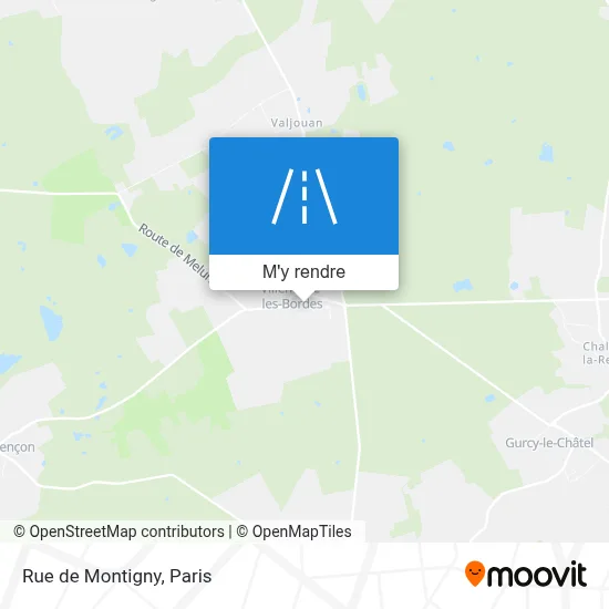 Rue de Montigny plan