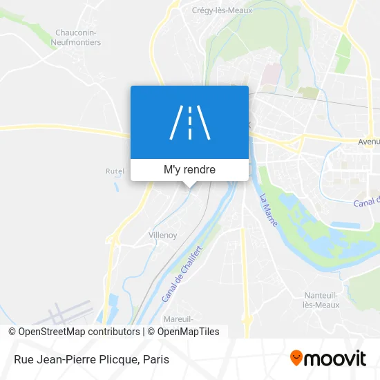 Rue Jean-Pierre Plicque plan