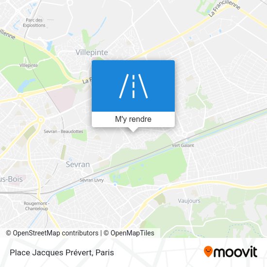 Place Jacques Prévert plan
