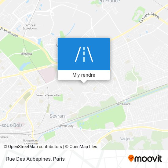 Rue Des Aubépines plan
