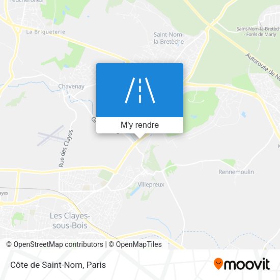 Côte de Saint-Nom plan