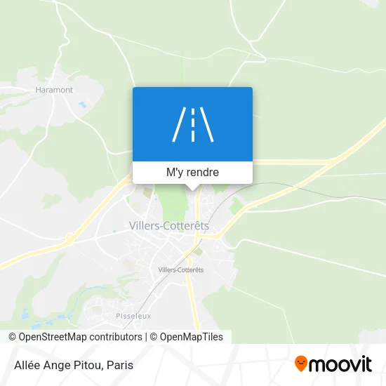Allée Ange Pitou plan