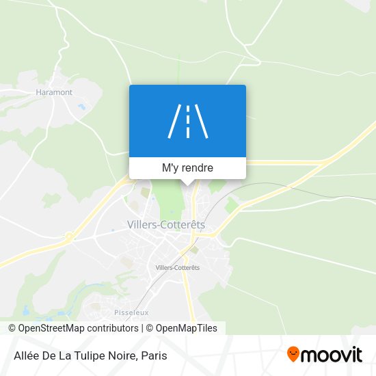 Allée De La Tulipe Noire plan