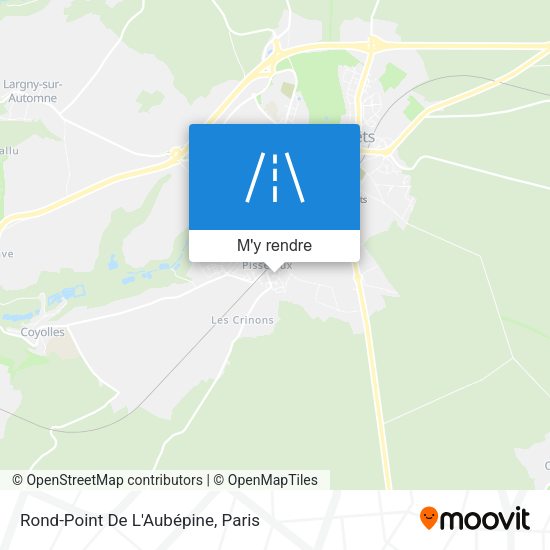 Rond-Point De L'Aubépine plan