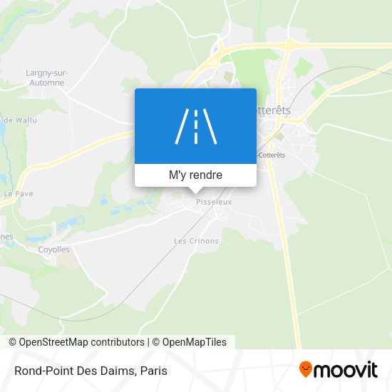 Rond-Point Des Daims plan