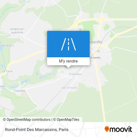 Rond-Point Des Marcassins plan