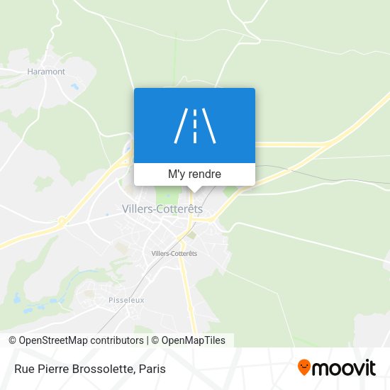 Rue Pierre Brossolette plan