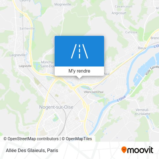 Allée Des Glaieuls plan