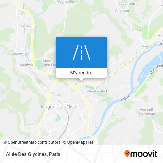 Allée Des Glycines plan