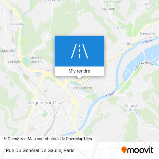 Rue Du Général De Gaulle plan