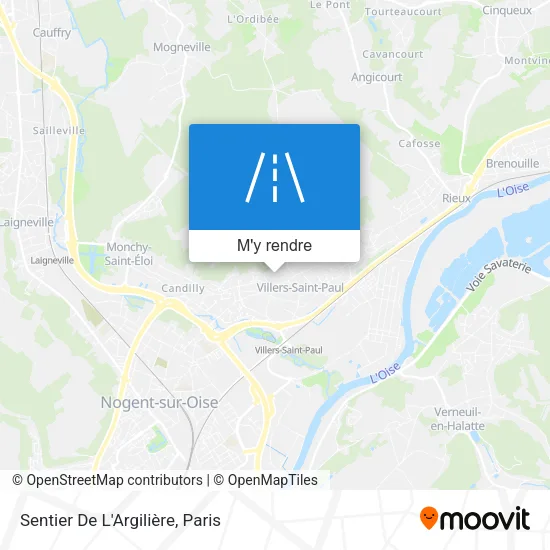 Sentier De L'Argilière plan