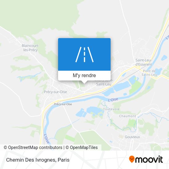Chemin Des Ivrognes plan