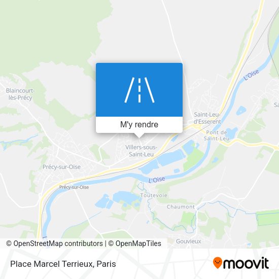 Place Marcel Terrieux plan