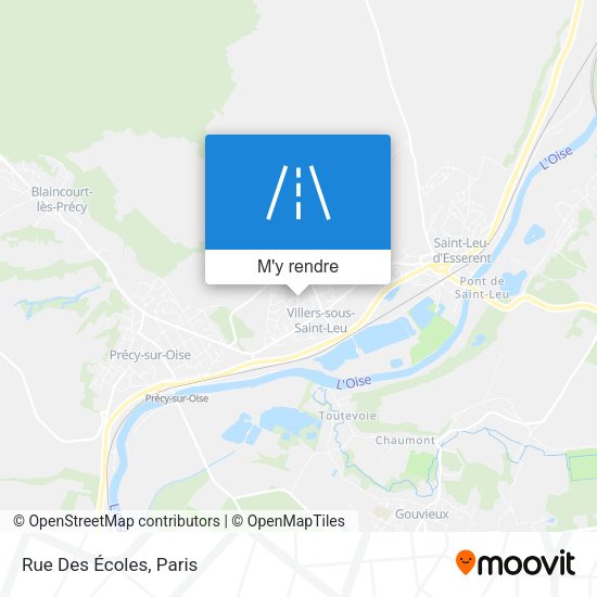 Rue Des Écoles plan