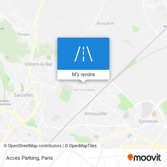 Accès Parking plan