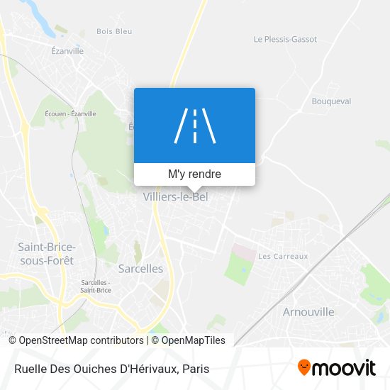 Ruelle Des Ouiches D'Hérivaux plan