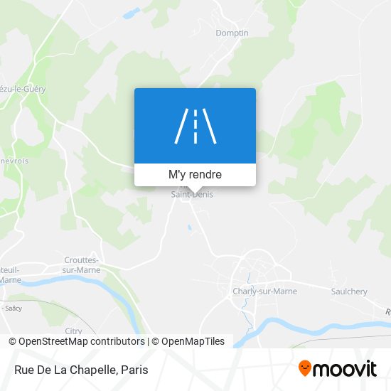 Rue De La Chapelle plan