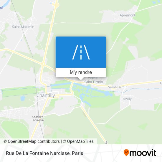 Rue De La Fontaine Narcisse plan