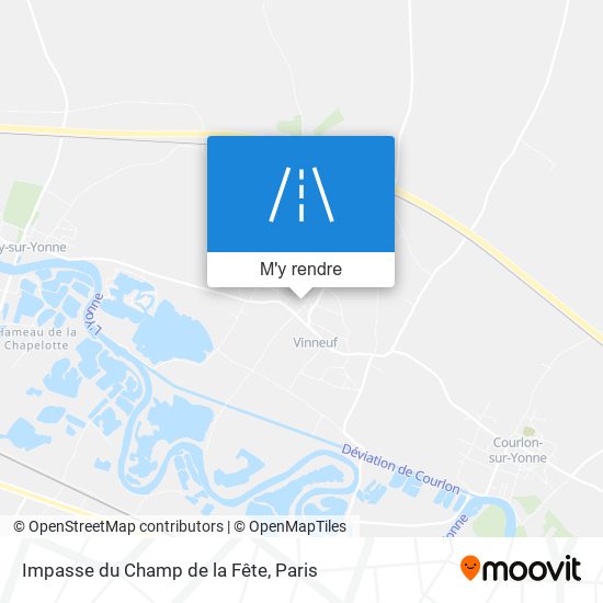Impasse Du Champ De La Fête plan