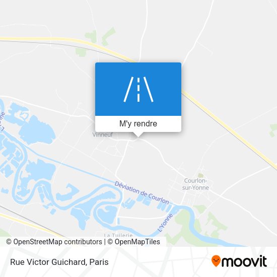 Rue Victor Guichard plan