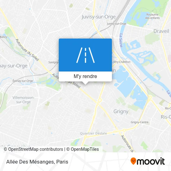 Allée Des Mésanges plan
