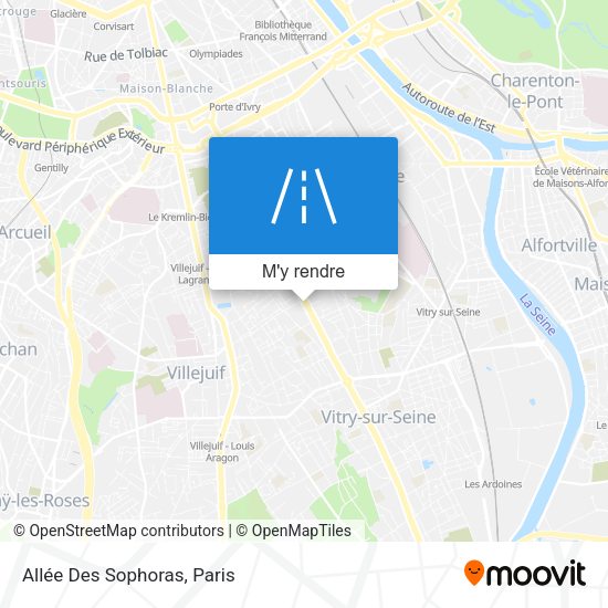 Allée Des Sophoras plan